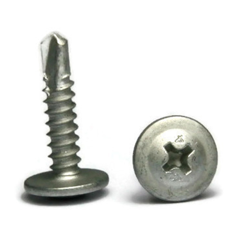 Sheet Metal Screws, Phillips Modified Truss Head, SD TEK 3, Stainless Steel 410, #10-16