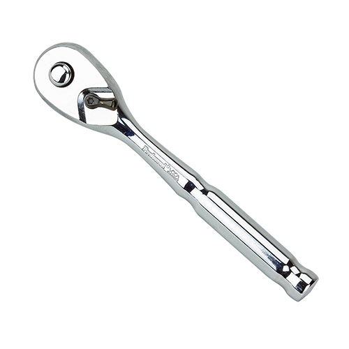 Socket Drive Pear Ratchet Handle 1/4" Drive, 4-1/2" Handle