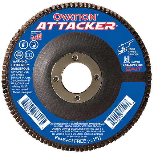 SAIT, Ovation Attacker, Type 27, High Density Flap Discs