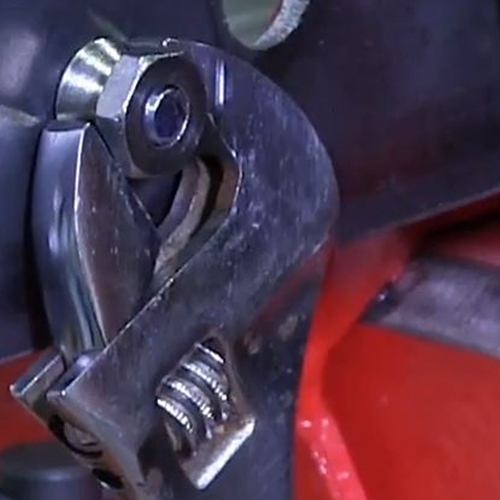 installing a breakaway nut