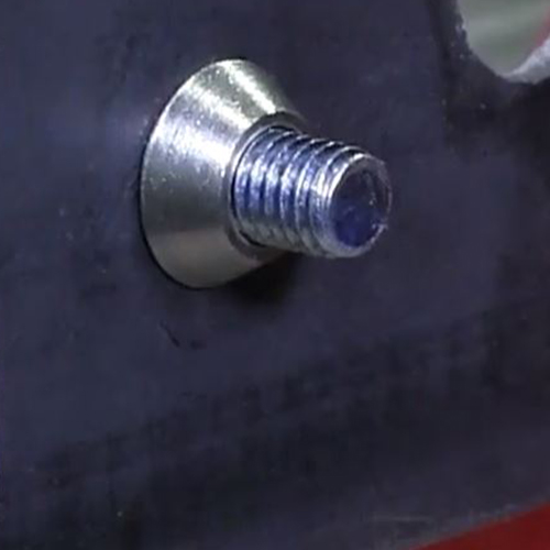 installing a security nut