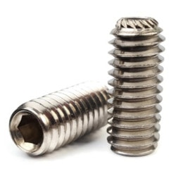 Set Screws Knurled Cup Point