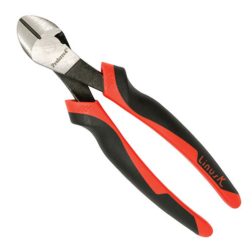 High Leverage Heavy Duty Diagonal Cutting TPR Grip Pliers