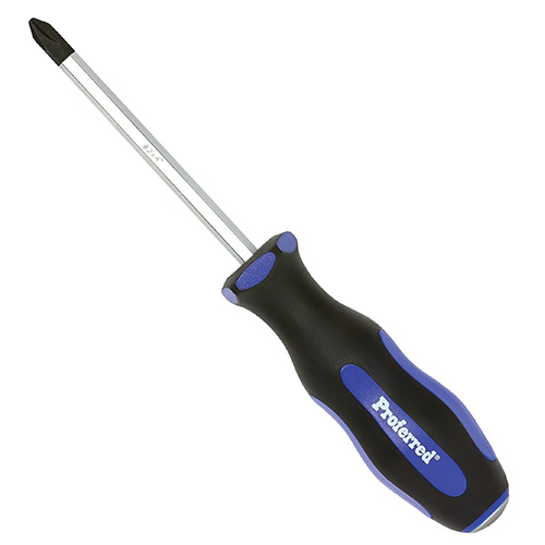 Phillips Go-Thru Screwdrivers | Blue and Black Handle