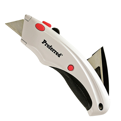 Premium Retractable Utility Knife with Blade Storage