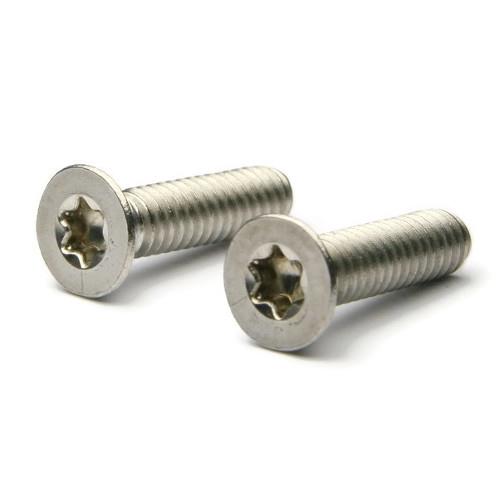 Machine Screws, Star Drive Flat Head, 6-Lobe Torx, Stainless