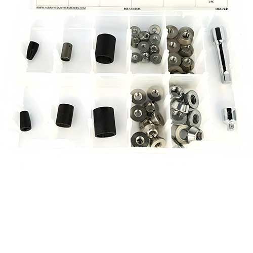 Kit Assortment, Tri Groove Socket Set with 316 Stainless Steel Tamper ...