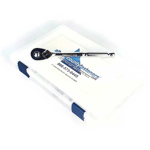 Kit Assortment, Tri Groove Socket Set with 316 Stainless Steel Tamper ...