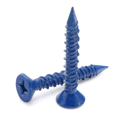Phillips Flat Head Concrete Screw - 1/4 x 1-1/4