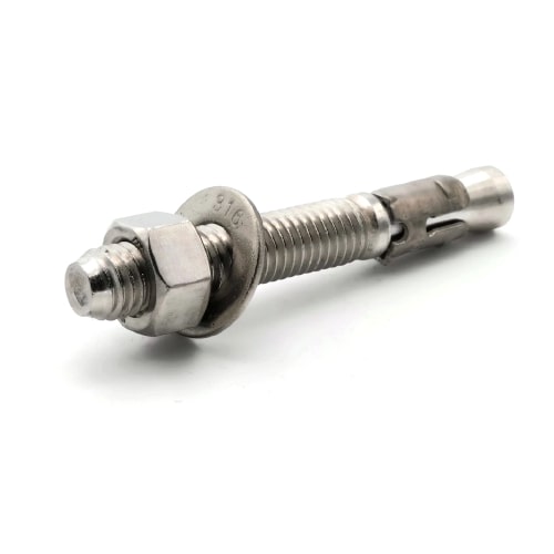 Wedge Anchors, Stainless Steel 316, 1/4"-20 x 1-3/4"