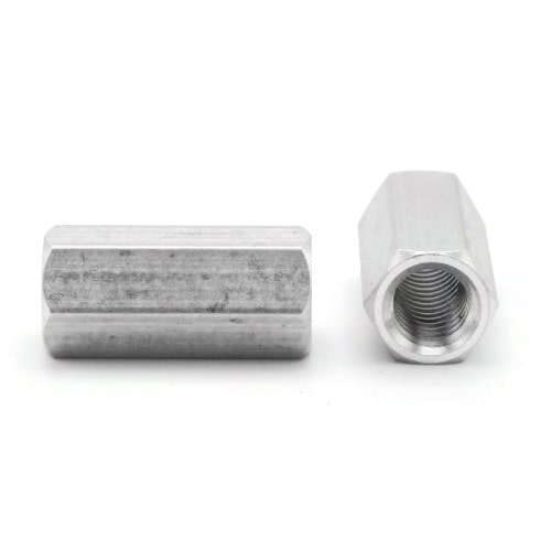 Aluminum 6061-T6 Coupling Nuts – 1/4-20 To 3/4-10 – QTY 25 – Albany County Fasteners