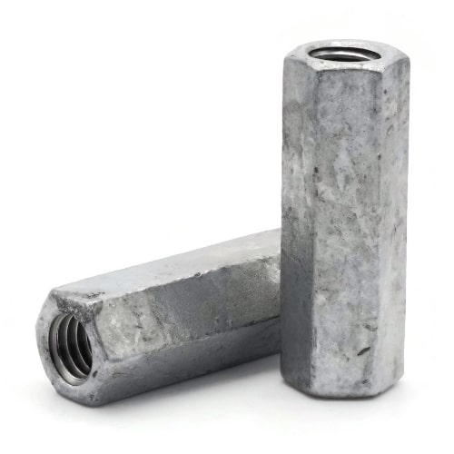 Coupling Nuts, Hot Dipped Galvanized Coupling Nuts, Hot Dipped Galvanized