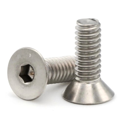 Socket Cap Screws, Flat Head, Stainless Steel 316, #0-80 Socket Cap Screws, Flat Head, Stainless Steel 316, #0-80