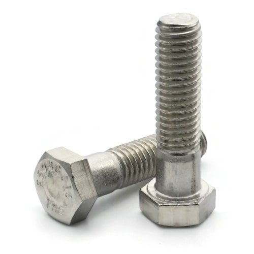 Hex Cap Screws, Stainless Steel 316, 1-8" Hex Cap Screws, Stainless Steel 316, 1-8"