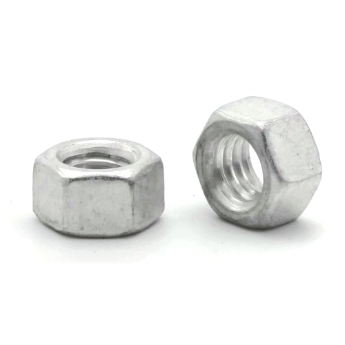 Hex Finish Nuts, Aluminum, 5/16"-18