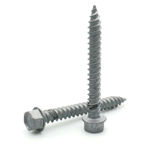Roofing Screws, TruGrip, Hex Washer Head, #9