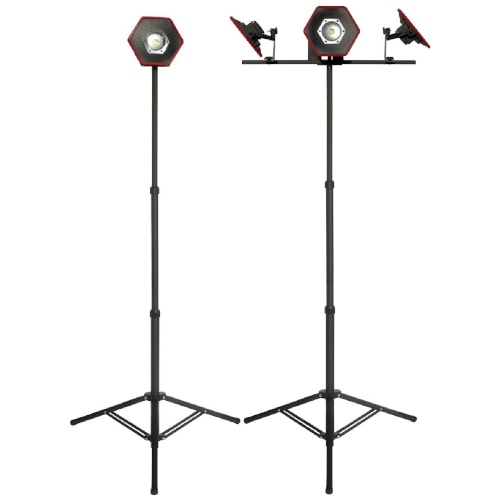 MAXXEON WorkStar® LUMENATOR® Telescopic Tripods - Single Head