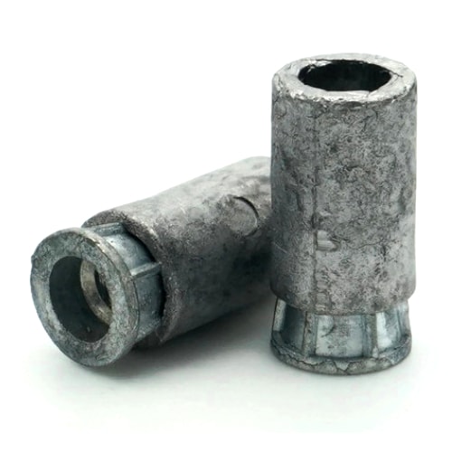 Machine Screw Anchors, Zinc Plated Steel Machine Screw Anchors, Zinc Plated Steel