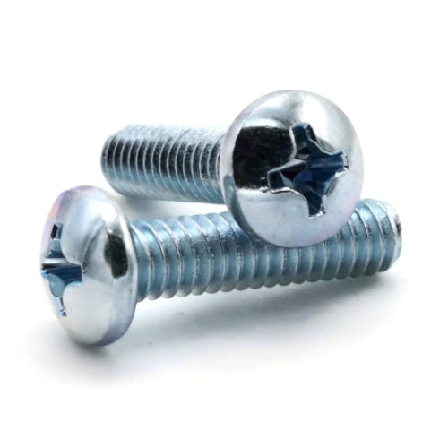 thumbnail image 2 of Lexar Industrial 1/4-20 X 2-1/2 Phillips Pan Head Machine Screws – Zinc-Plated Steel, 175-Pack 2 of 5