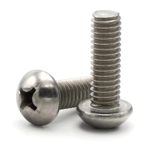 thumbnail image 2 of 10-32x1/2\" 410 Stainless Steel Phillips Pan Head Type F Thread Cutting Screws 2 of 13