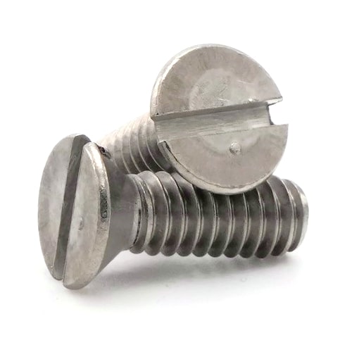 PEEK Machine Screw, Pan Head, Slotted Drive, #10-32, 5/8\" Length (Pack...