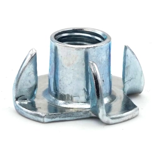 T-Nuts, Zinc Plated Steel T-Nuts, Zinc Plated Steel